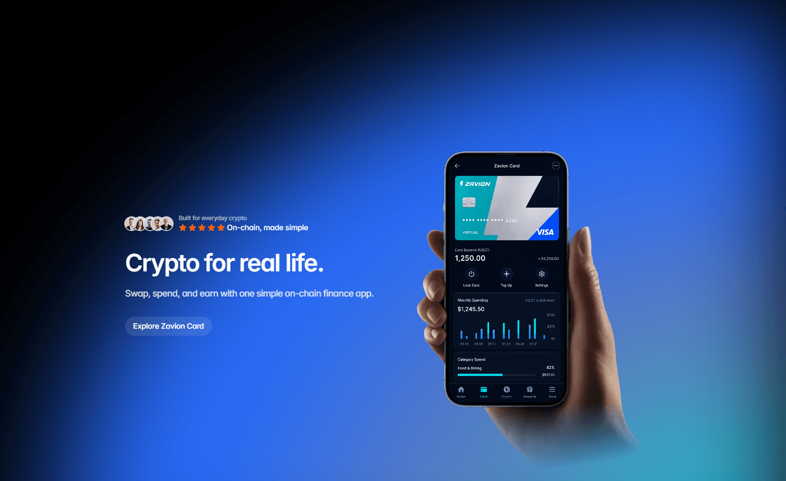 Zavion — On-Chain Finance for Real Life